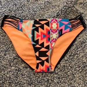 Geometric-print Bikini Bottom